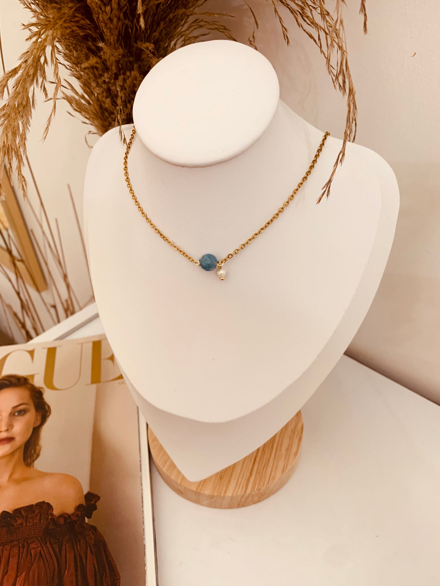 Baby Blue Necklace