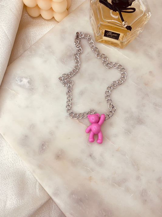 Hi Bear Choker Necklace