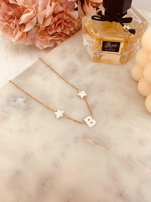 Star Initial Necklace Best Seller